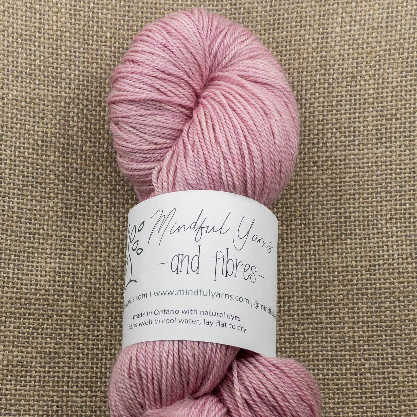 Merino Cashmere Silk Fingering Weight Yarn - Mindful Yarns - Lac X0301