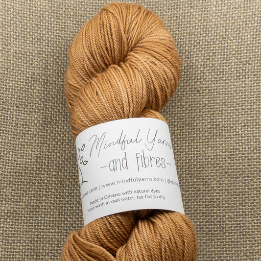 Merino Cashmere Silk Fingering Weight Yarn - Mindful Yarns - Cutch X-0301